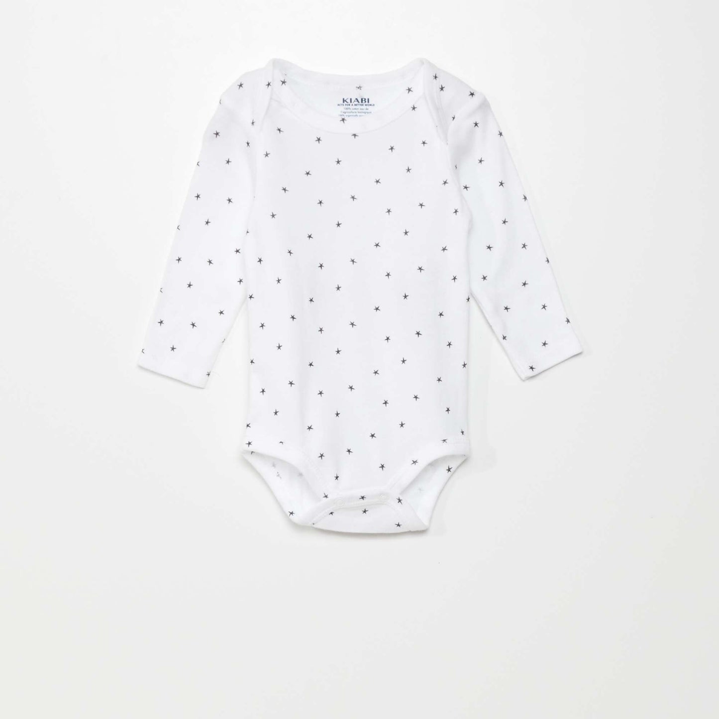 حزمة من 3 قمصان طويلة الأكمام بنسب مختلطة