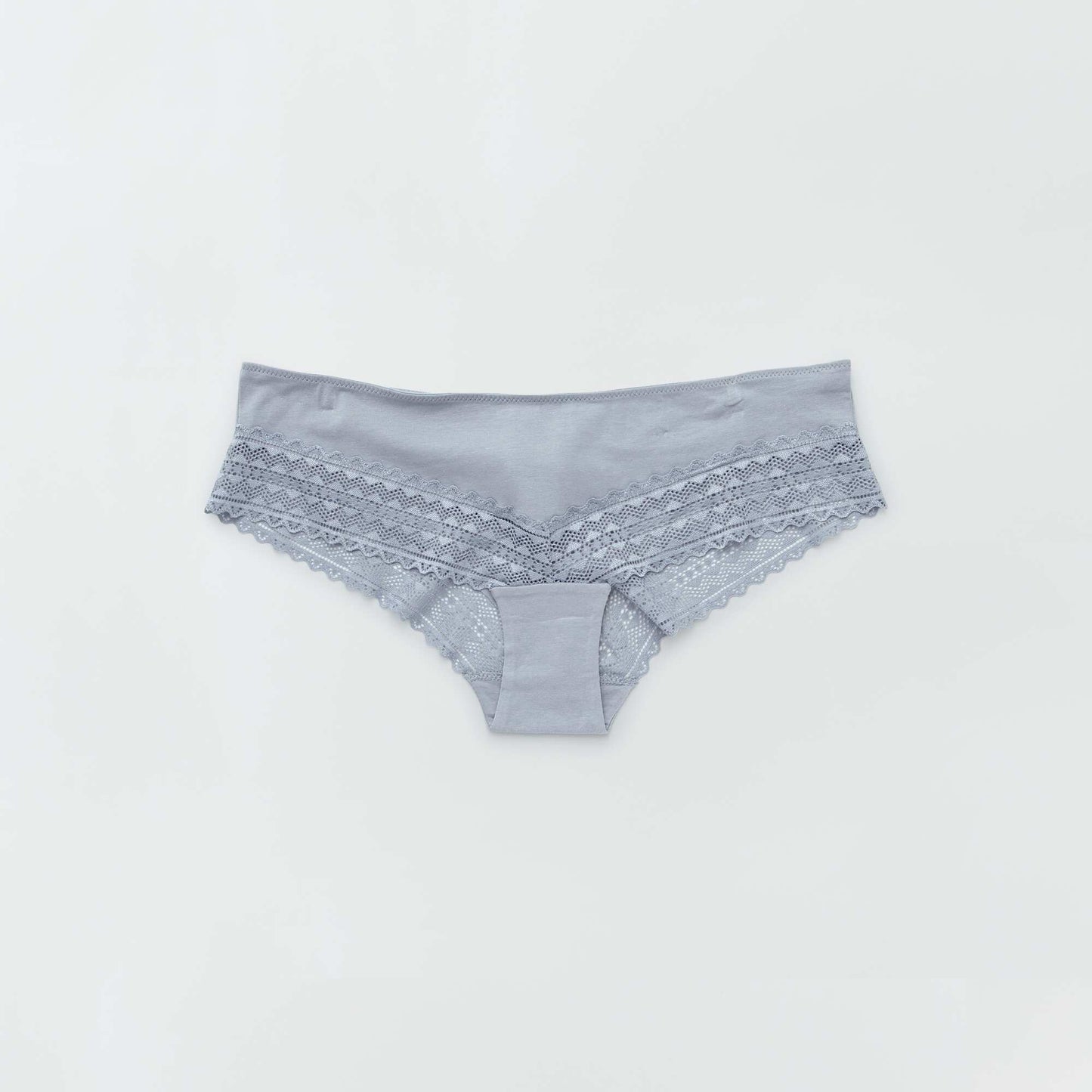 حزمة من 3 شورت فتى من القطن والدانتيل أزرق