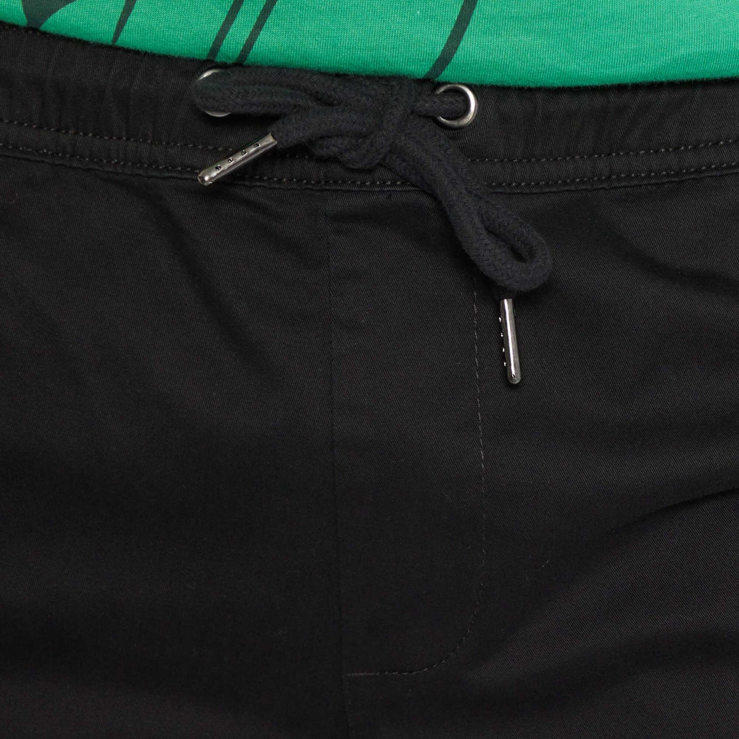 Slim-fit jogger-style chinos Black