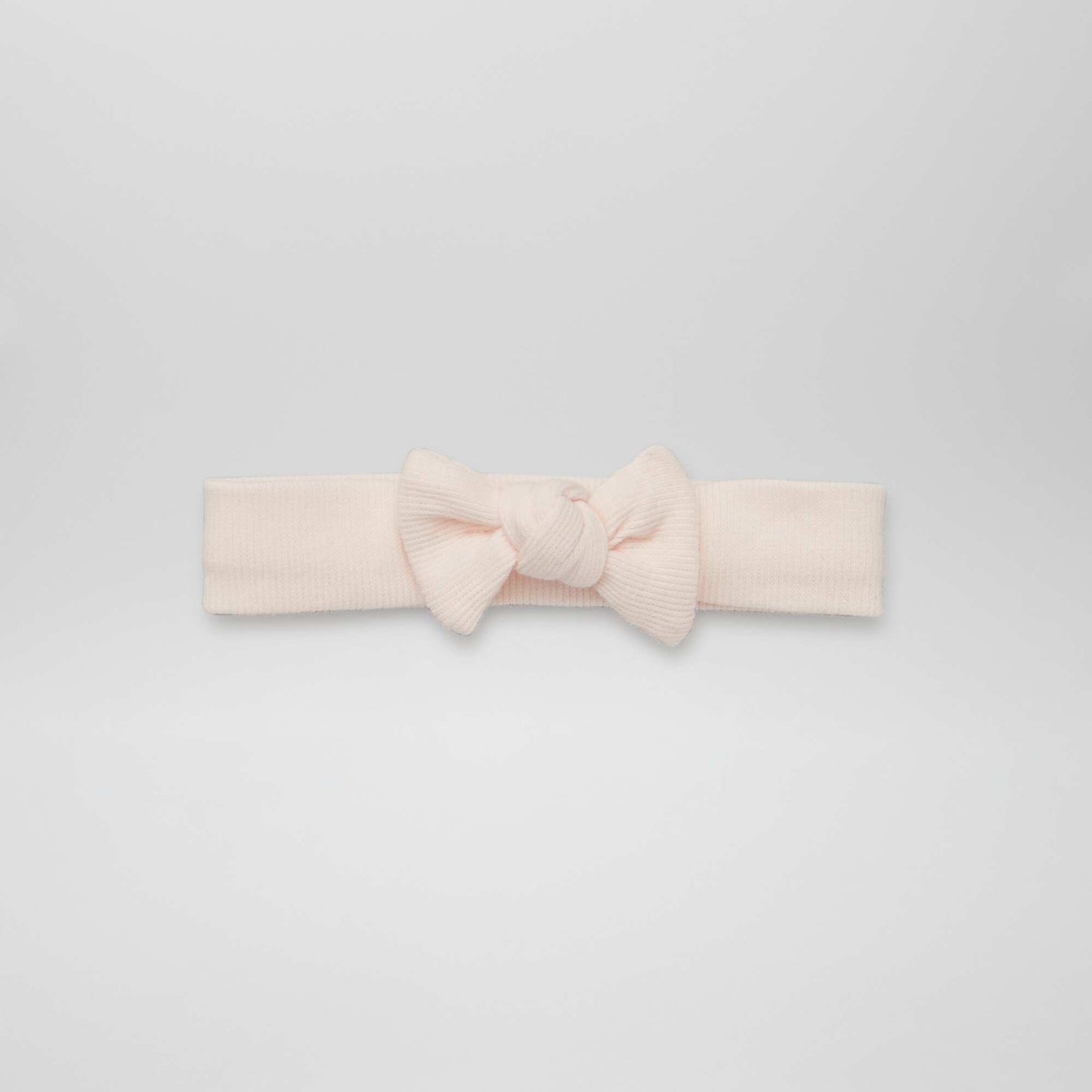 عصابة رأس مضلعة من الجيرسيه ماء الورد