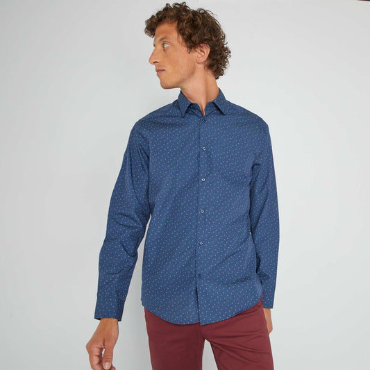 Regular-fit shirt BLUE