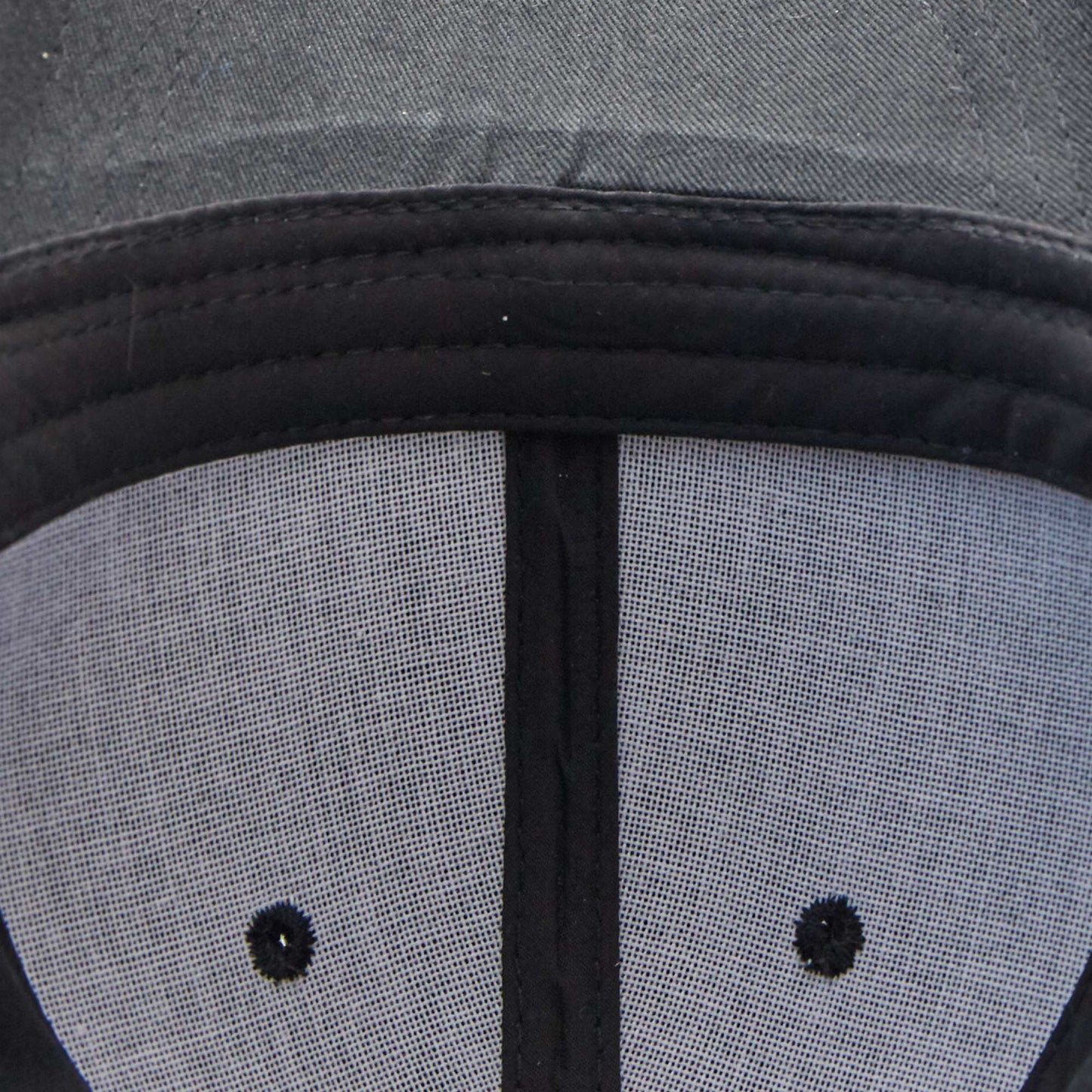 Plain canvas cap black