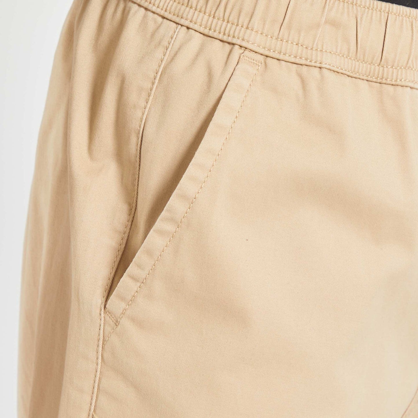 Jogger-style trousers BEIGE