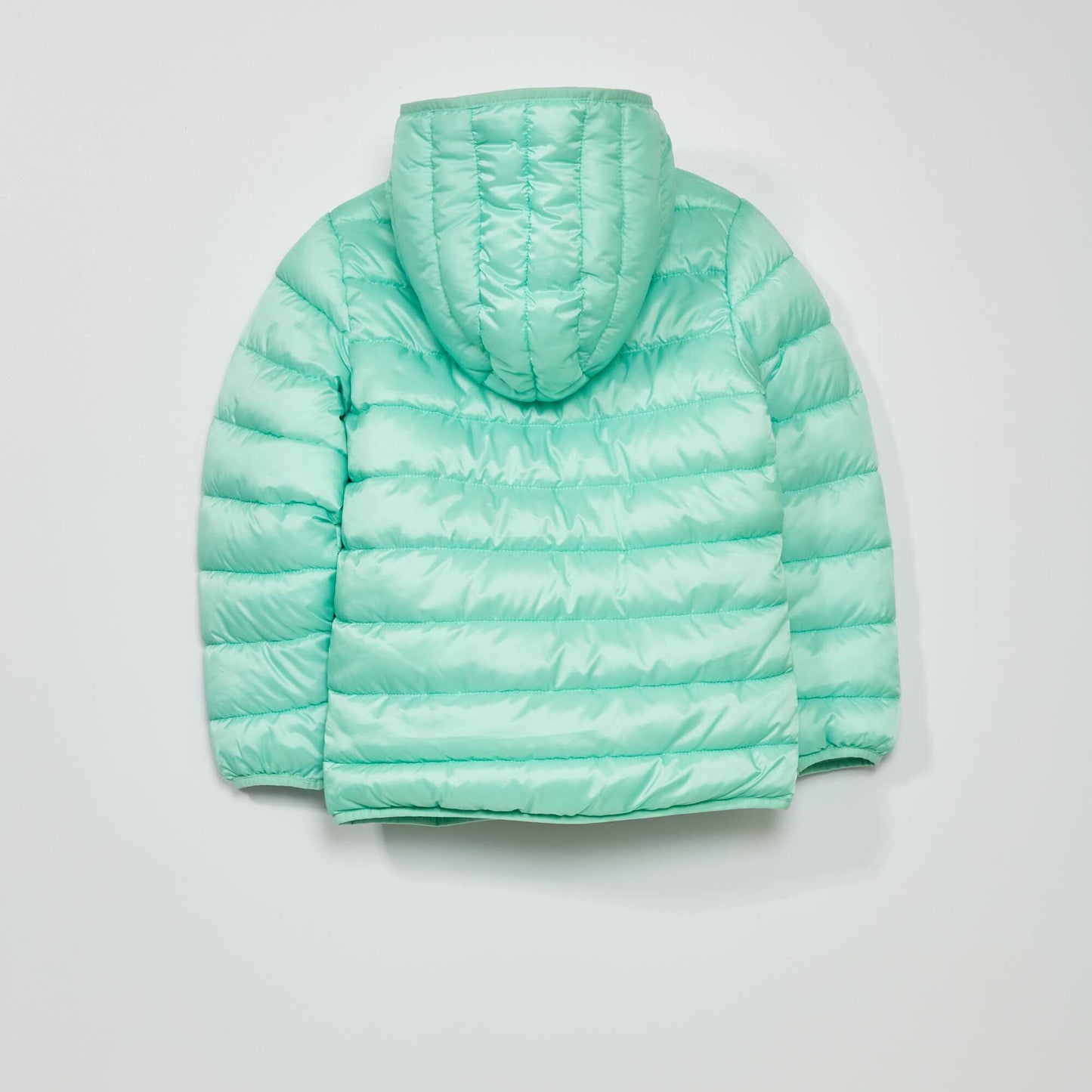 Showerproof quilted padded jacket GREEN