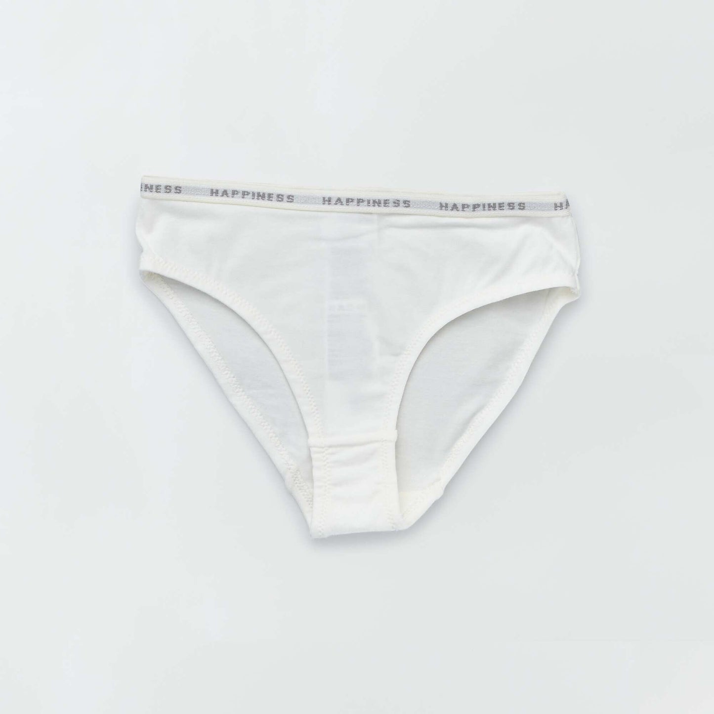 Pack of 4 printed briefs WHITE