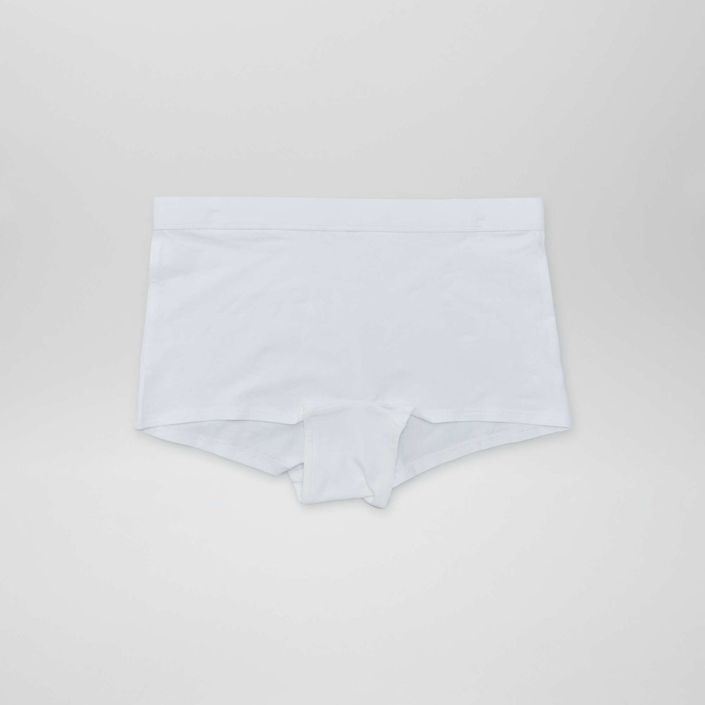 حزمة من 2 أزواج من السراويل القطنية صبي أبيض