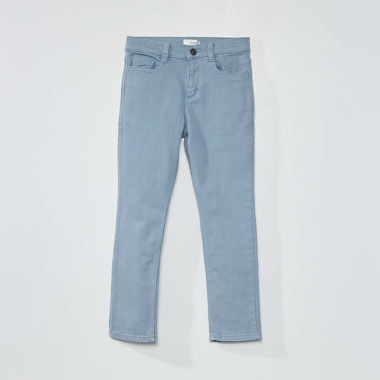 Slim-fit 5-pocket jeans denim blue