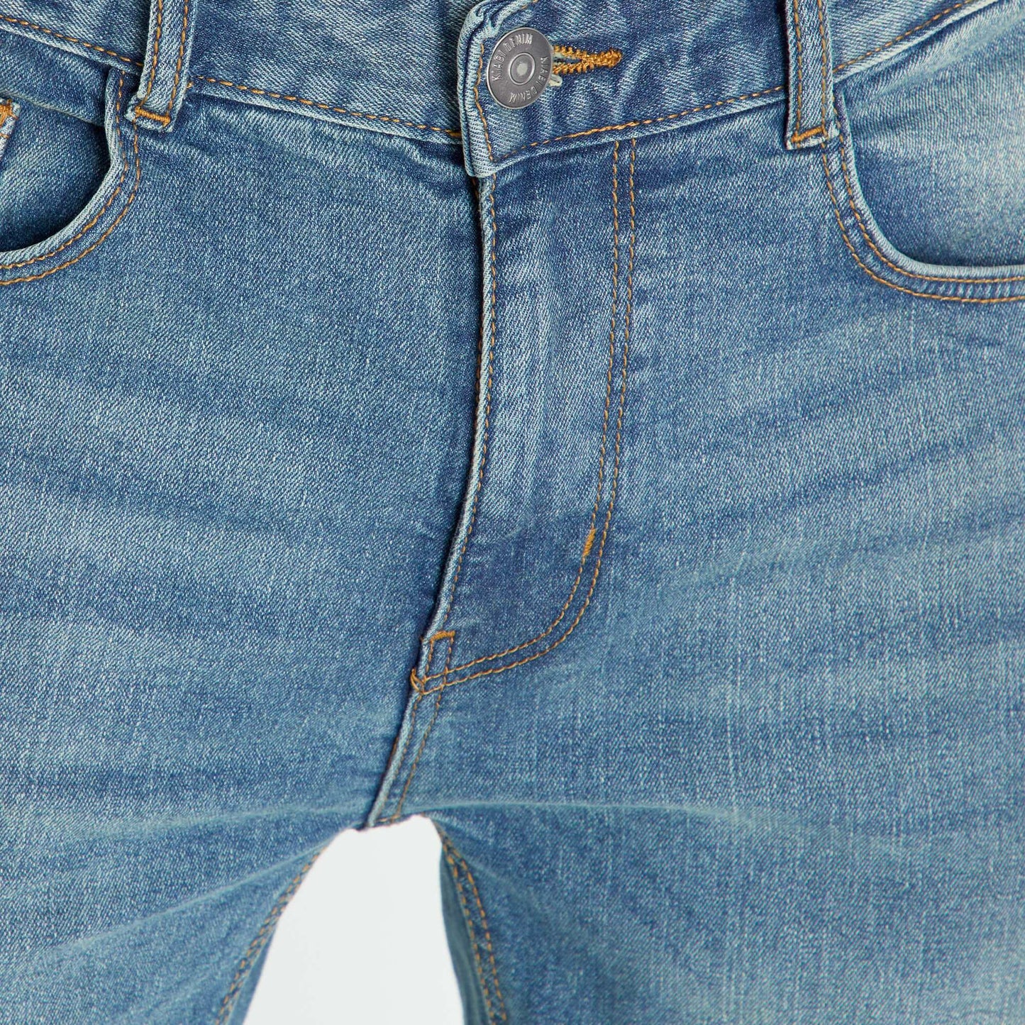 Stretch skinny jeans - 5 pockets stone used