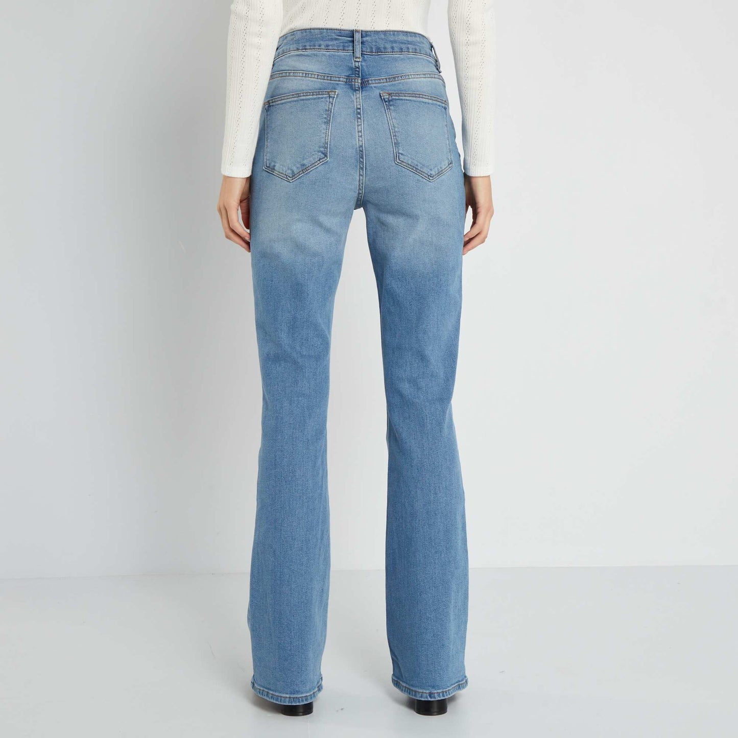 جينز واسع - L30 أزرق