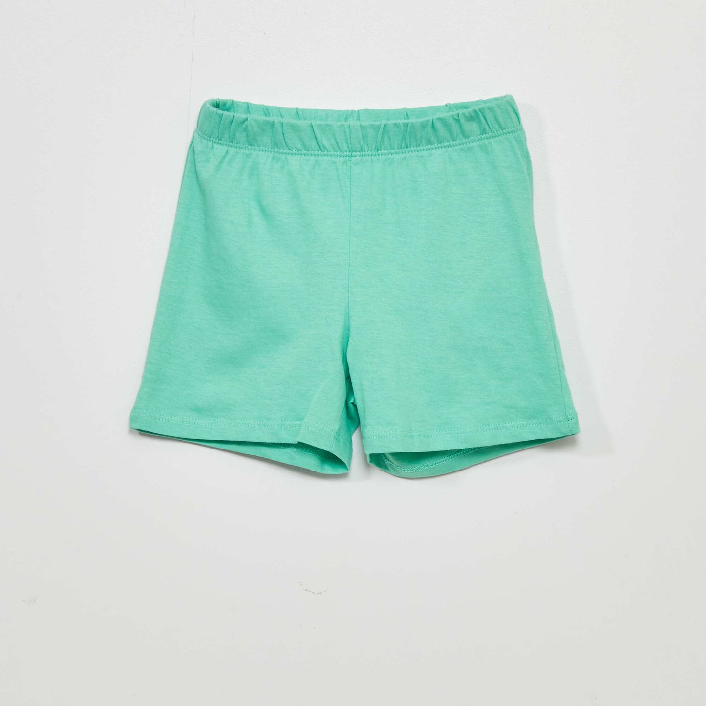 Pyjama T-shirt and shorts - Two-piece set WHITE