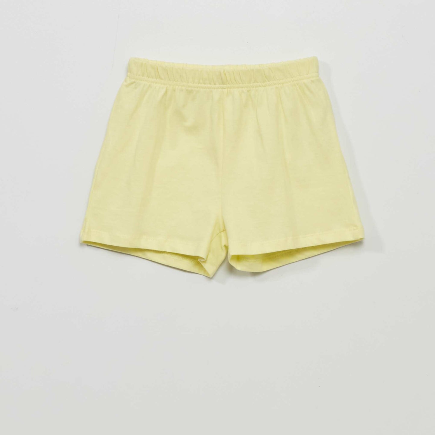 Short pyjamas - Two-piece set YELLOW