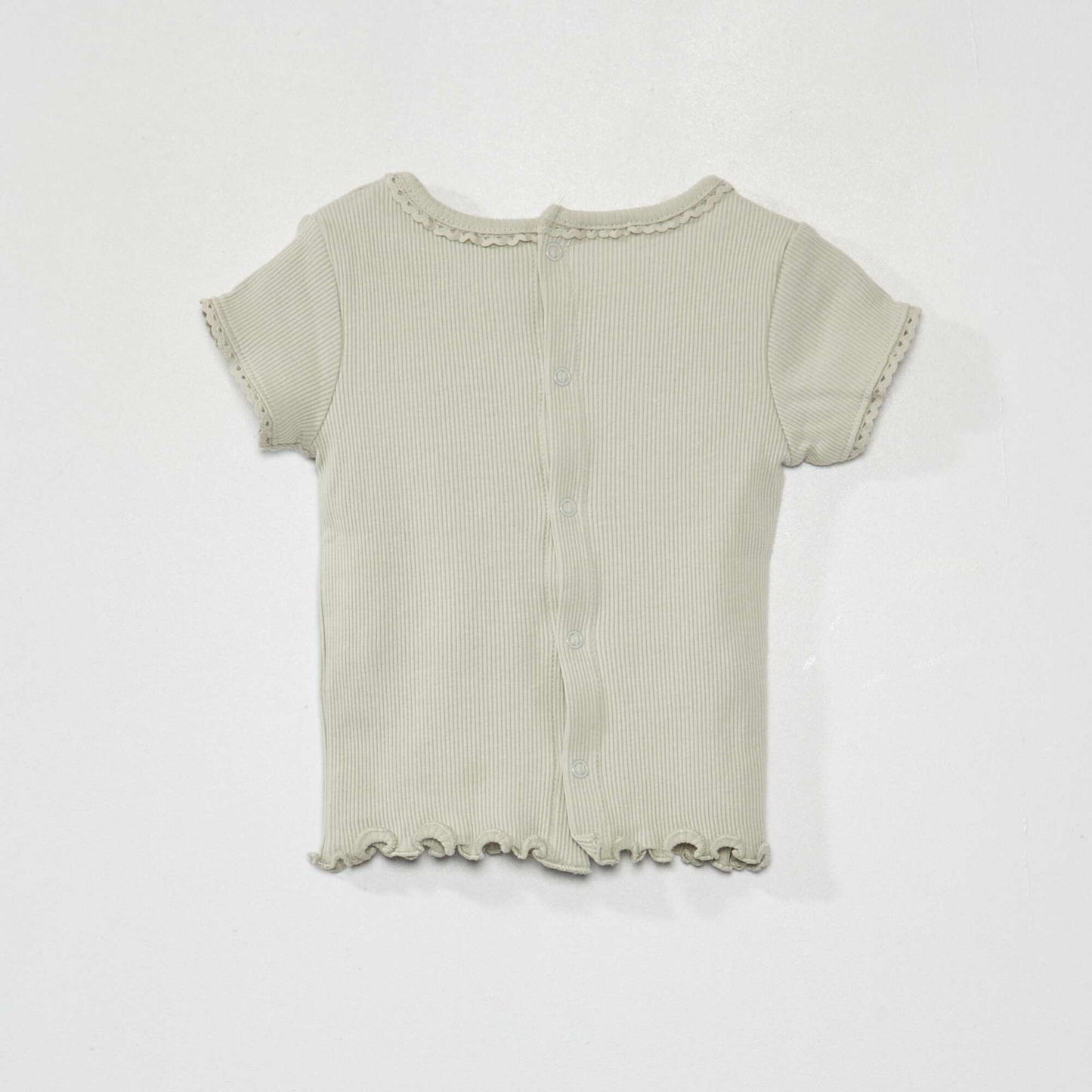 Short-sleeved T-shirt mercury grey