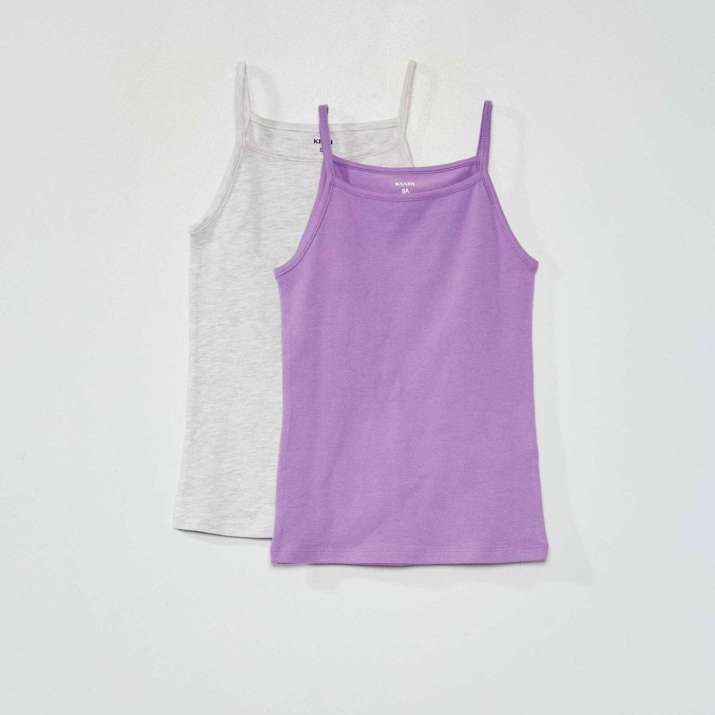 بلوزة سترة جيرسيه سادة - طقم من قطعتين رمادية