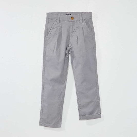 Tapered chinos BLUE