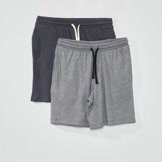 Jersey shorts - Pack of 2 BLUE