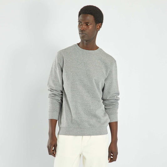 Plain sweatshirt GREY