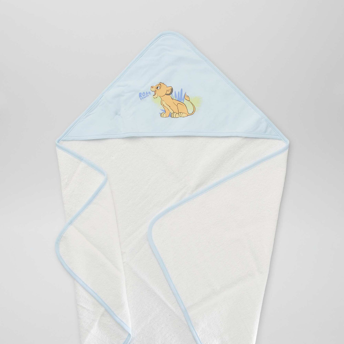 Disney hooded bath towel BLUE