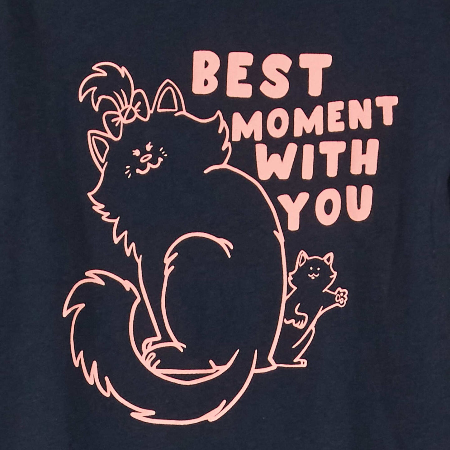 Printed T-shirt BLUE