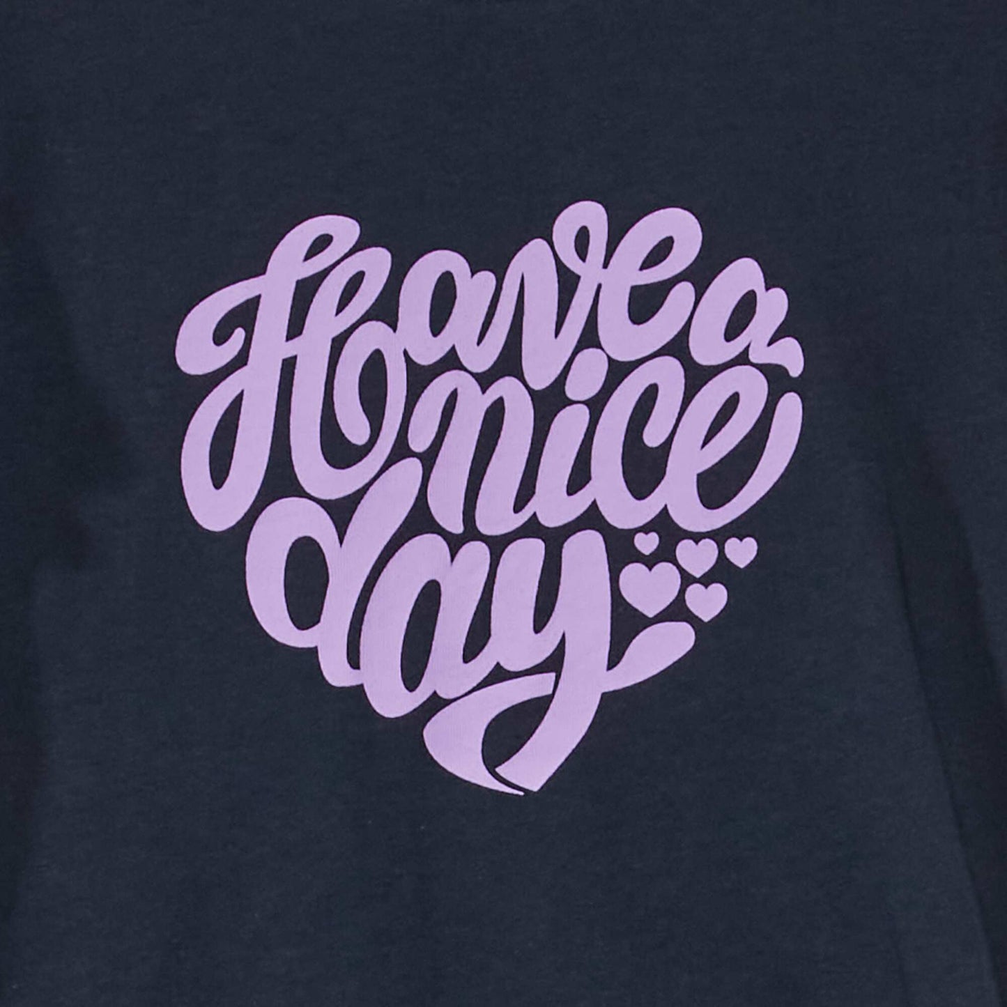 Printed T-shirt BLUE