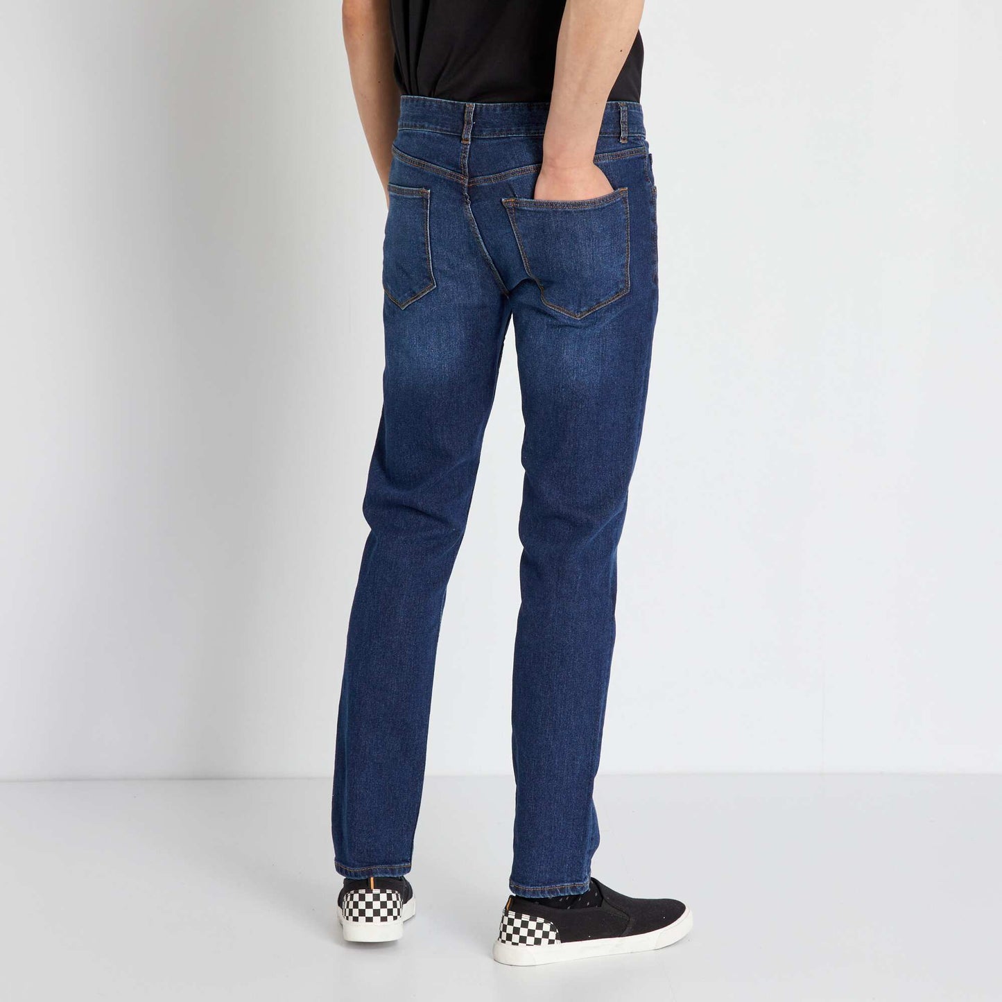 Slim-fit stretch jeans L34 BLUE