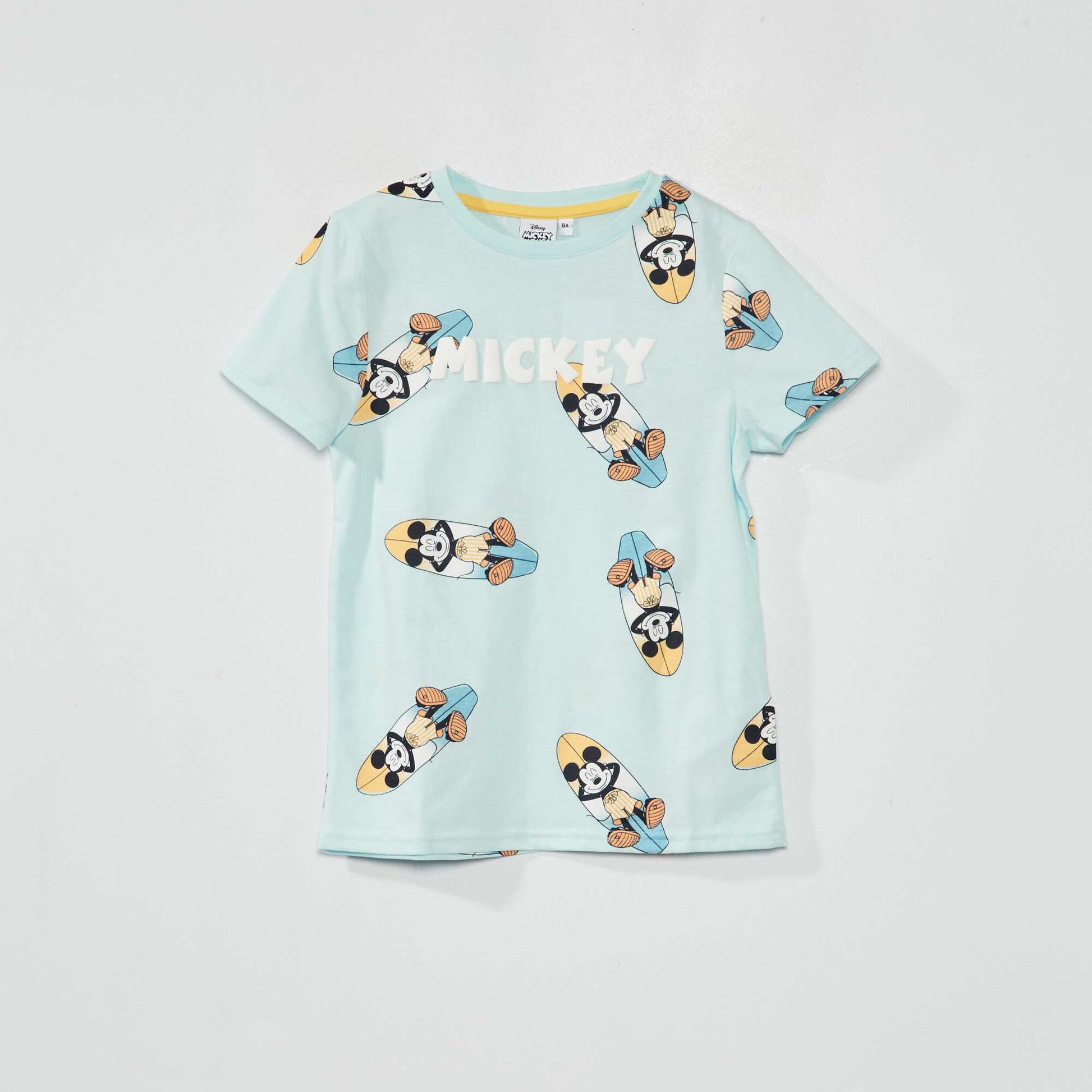 T-shirt with 'Mickey' print BLUE