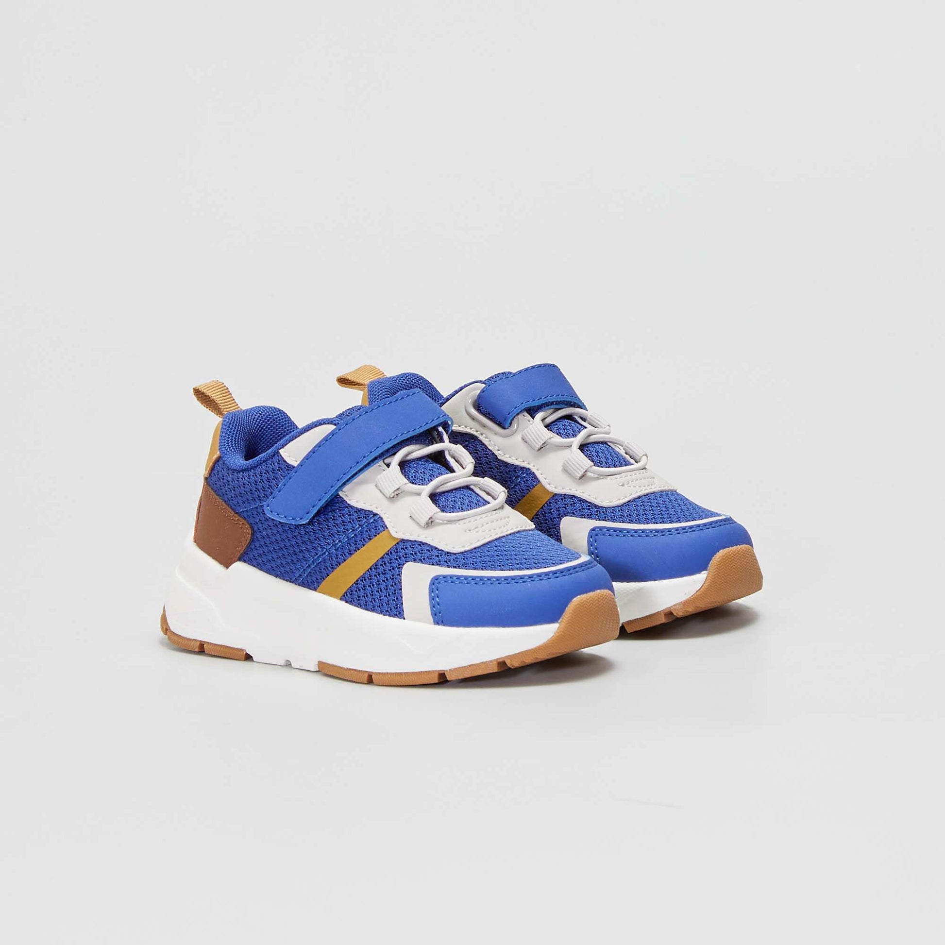 Low-top easy-fit trainers BLUE