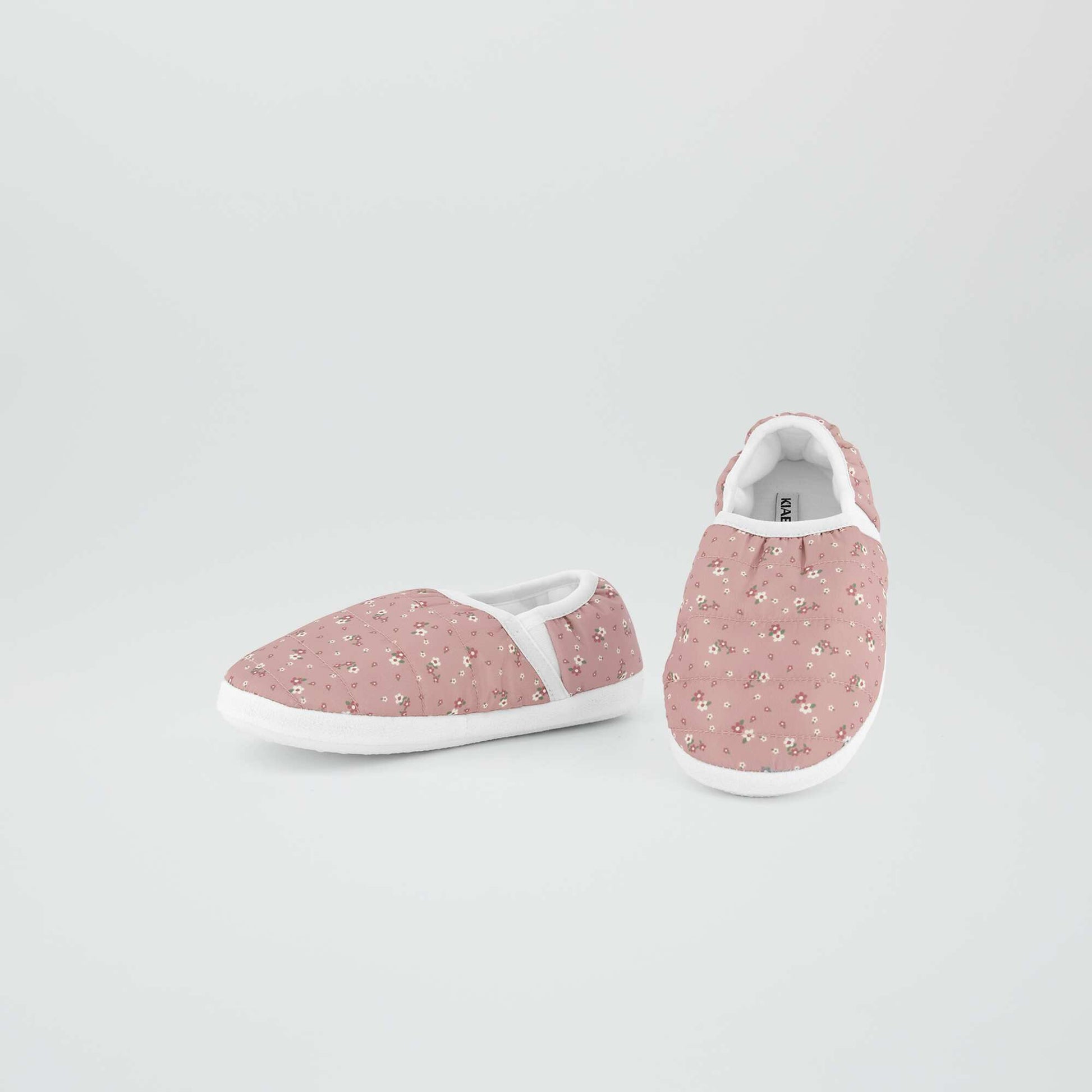 Flower slippers PINK