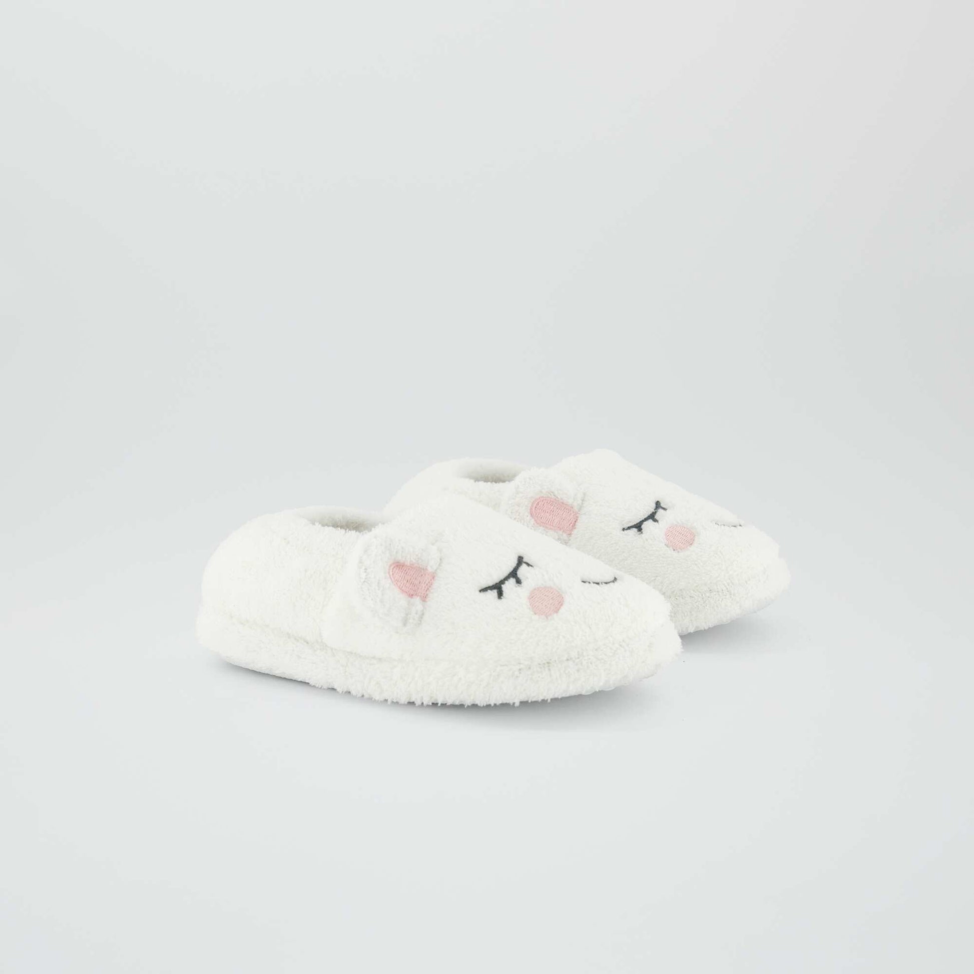Sheep slippers WHITE