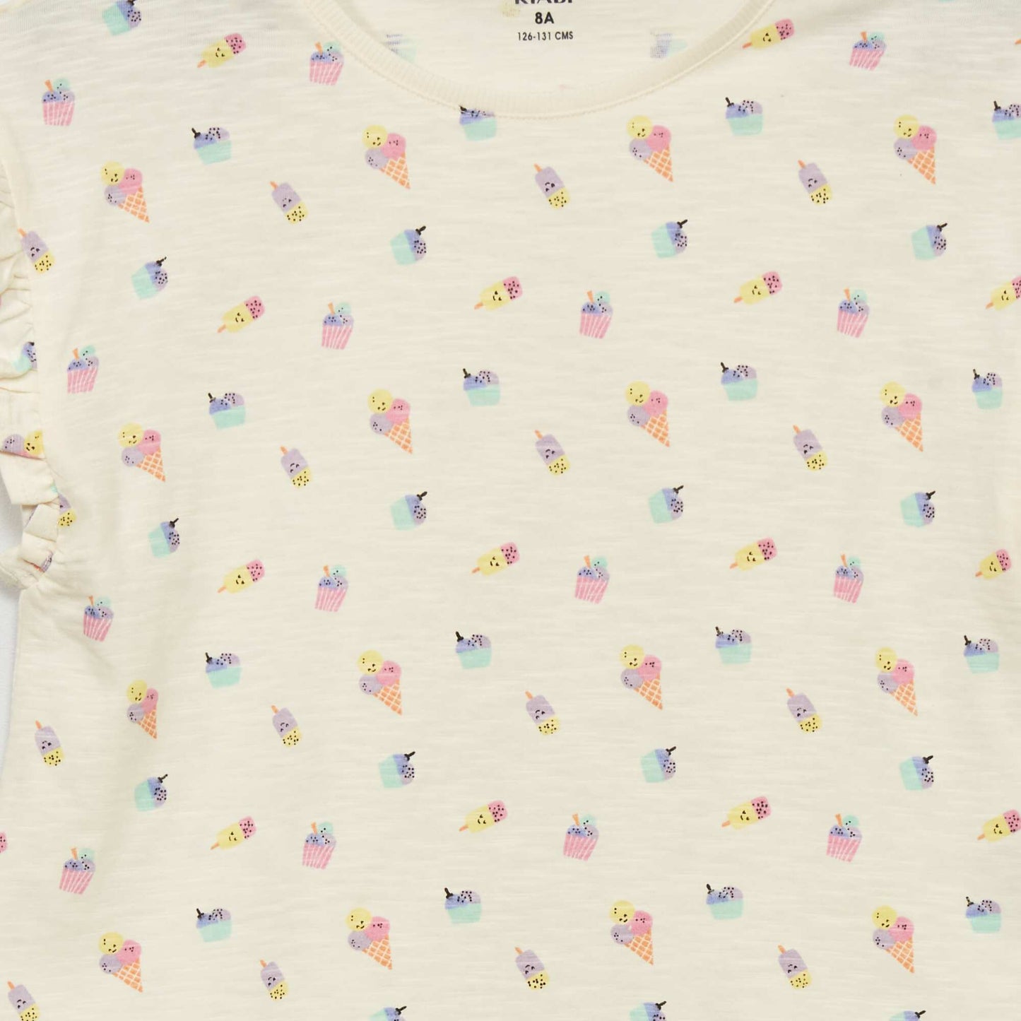 Printed T-shirt WHITE