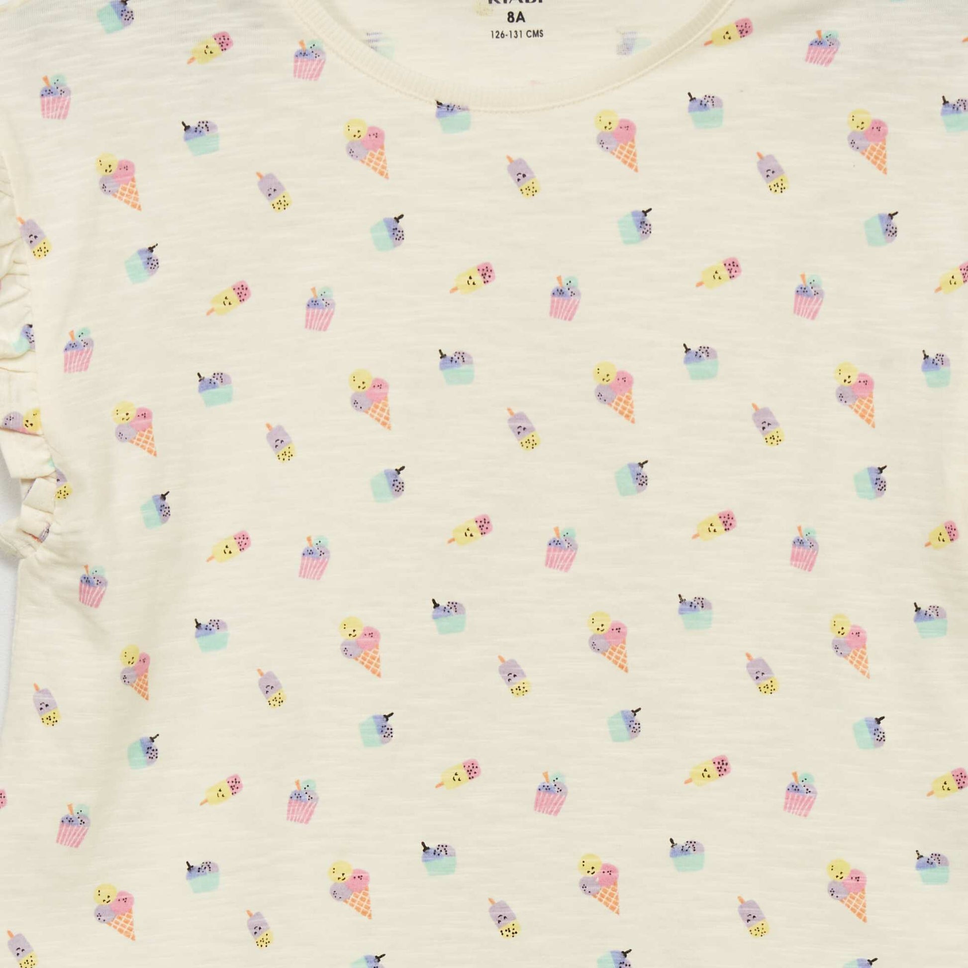 Printed T-shirt WHITE
