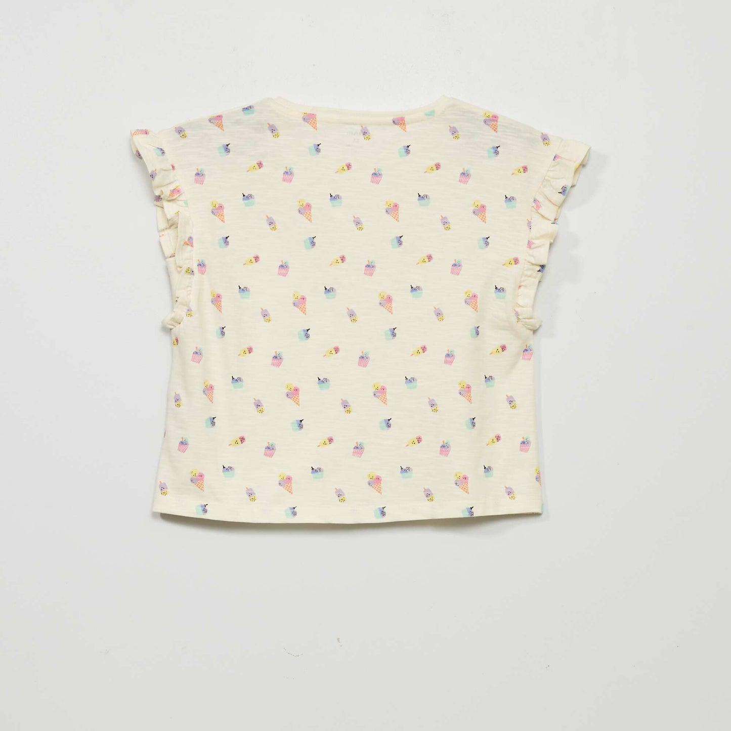 Printed T-shirt WHITE