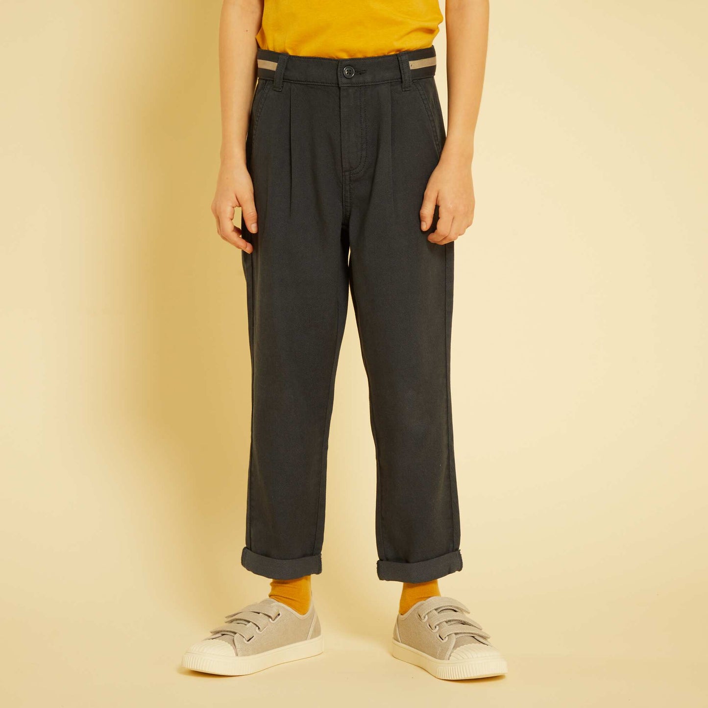 Straight chinos BLUE