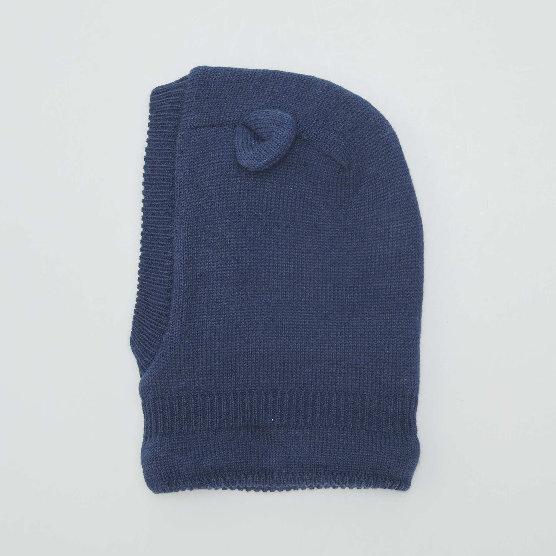 Knitted balaclava BLACK IRIS