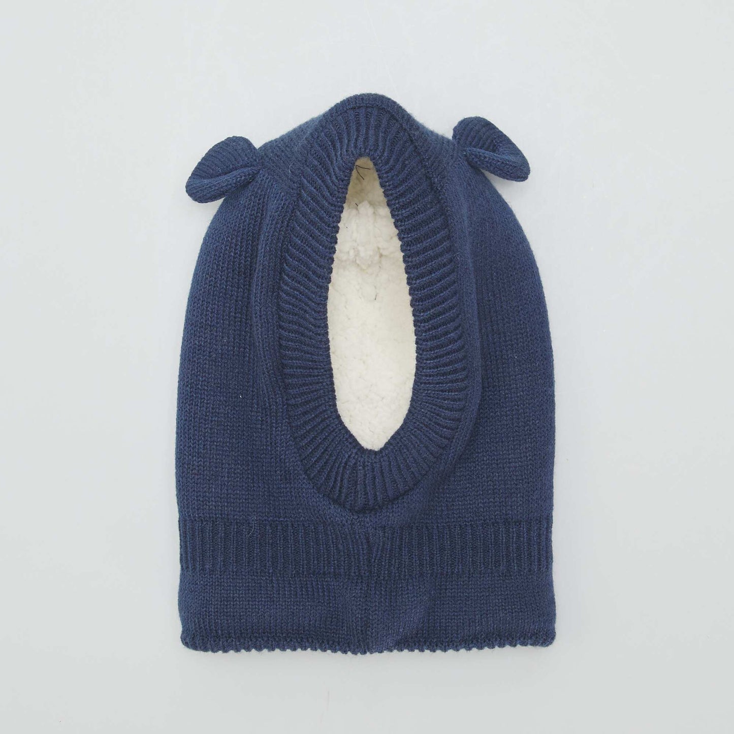 Knitted balaclava BLACK IRIS