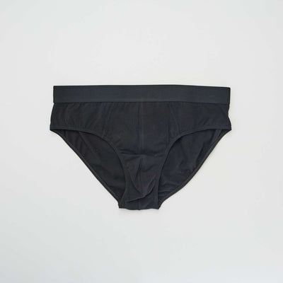 عبوة من 3 سراويل داخلية قصيرة سادة LOT BLACK LOT BLACK