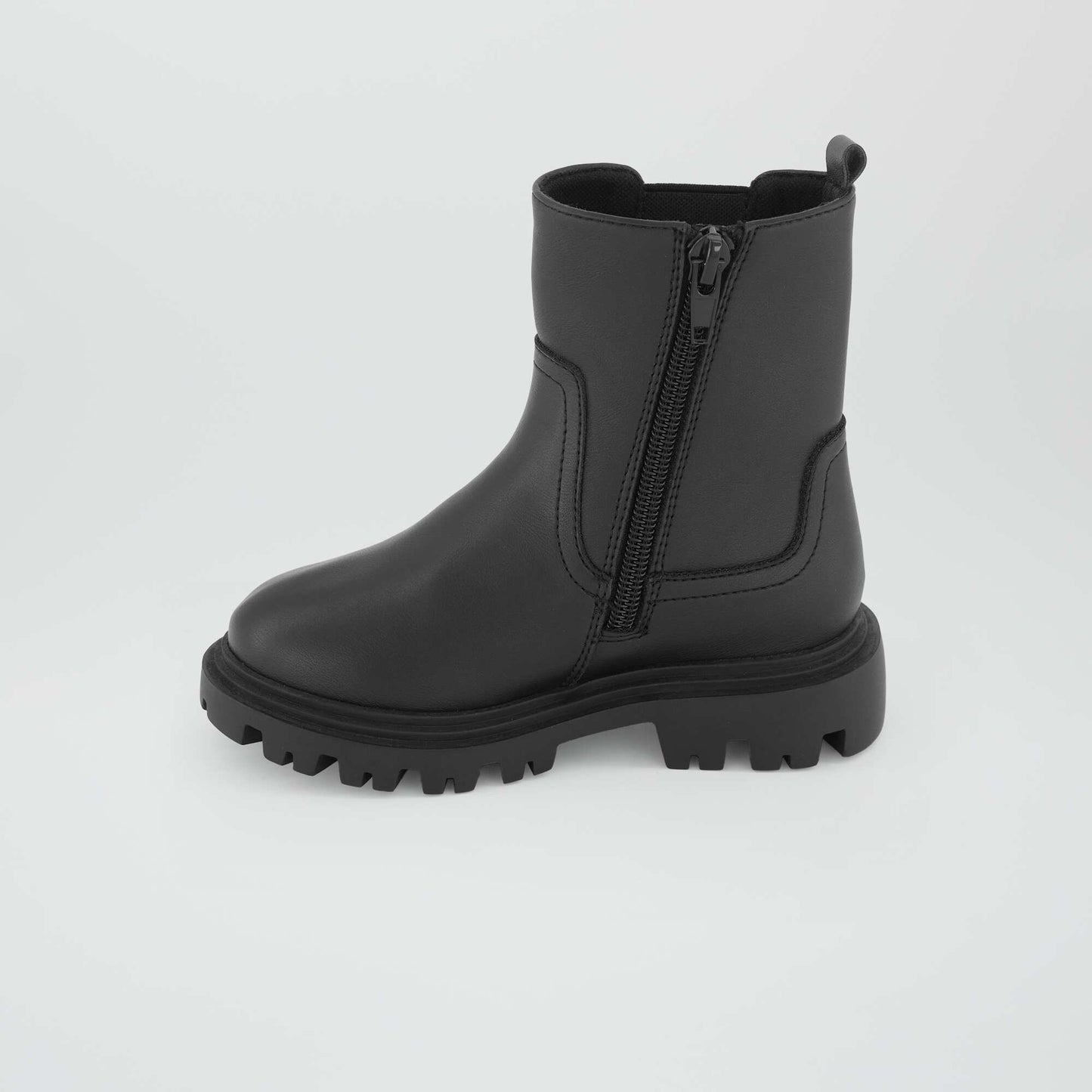 Chelsea-style boots BLACK