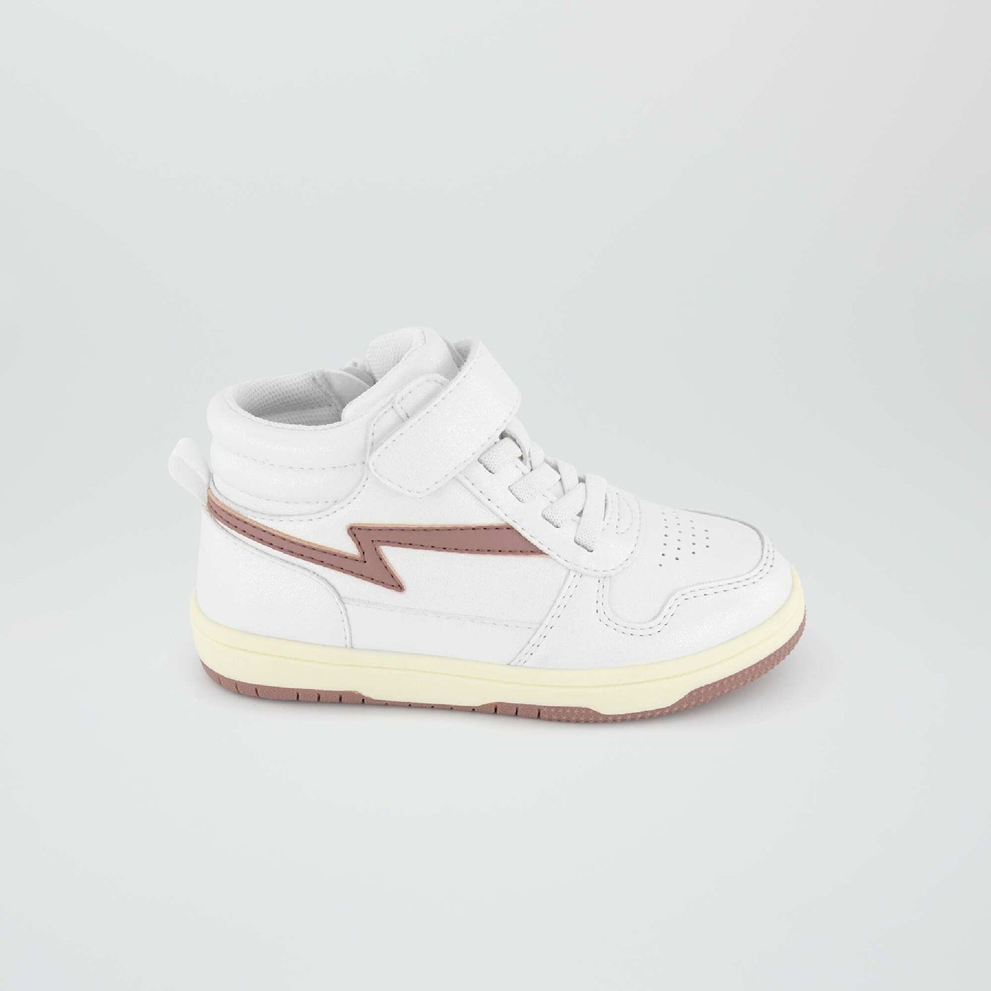 حذاء رياضي بثلاث ألوان عالية WHITE