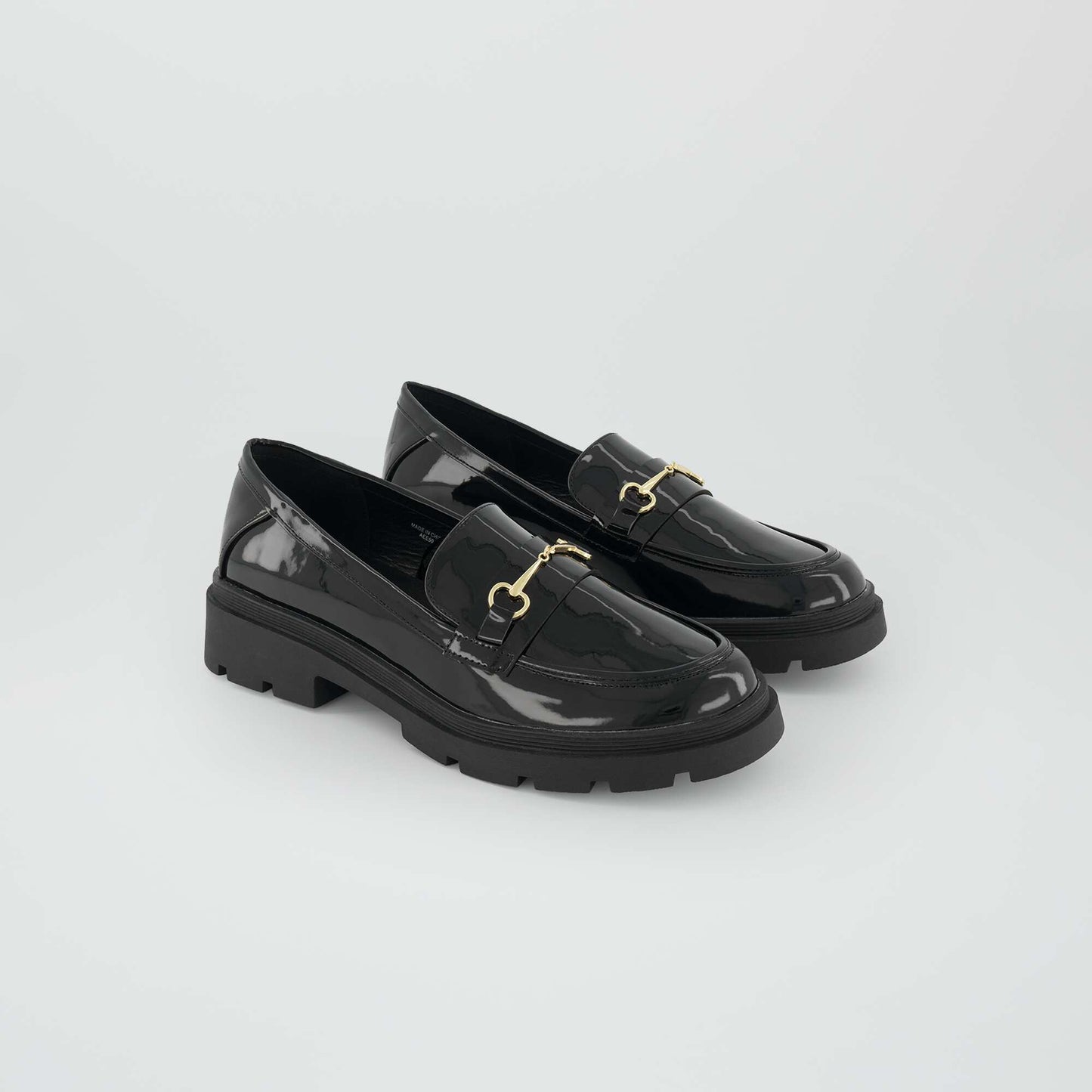 Patent loafers BLACK