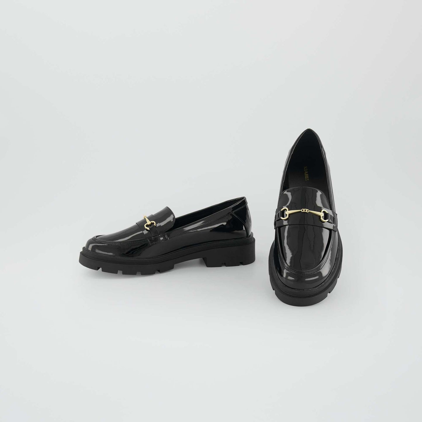 Patent loafers BLACK