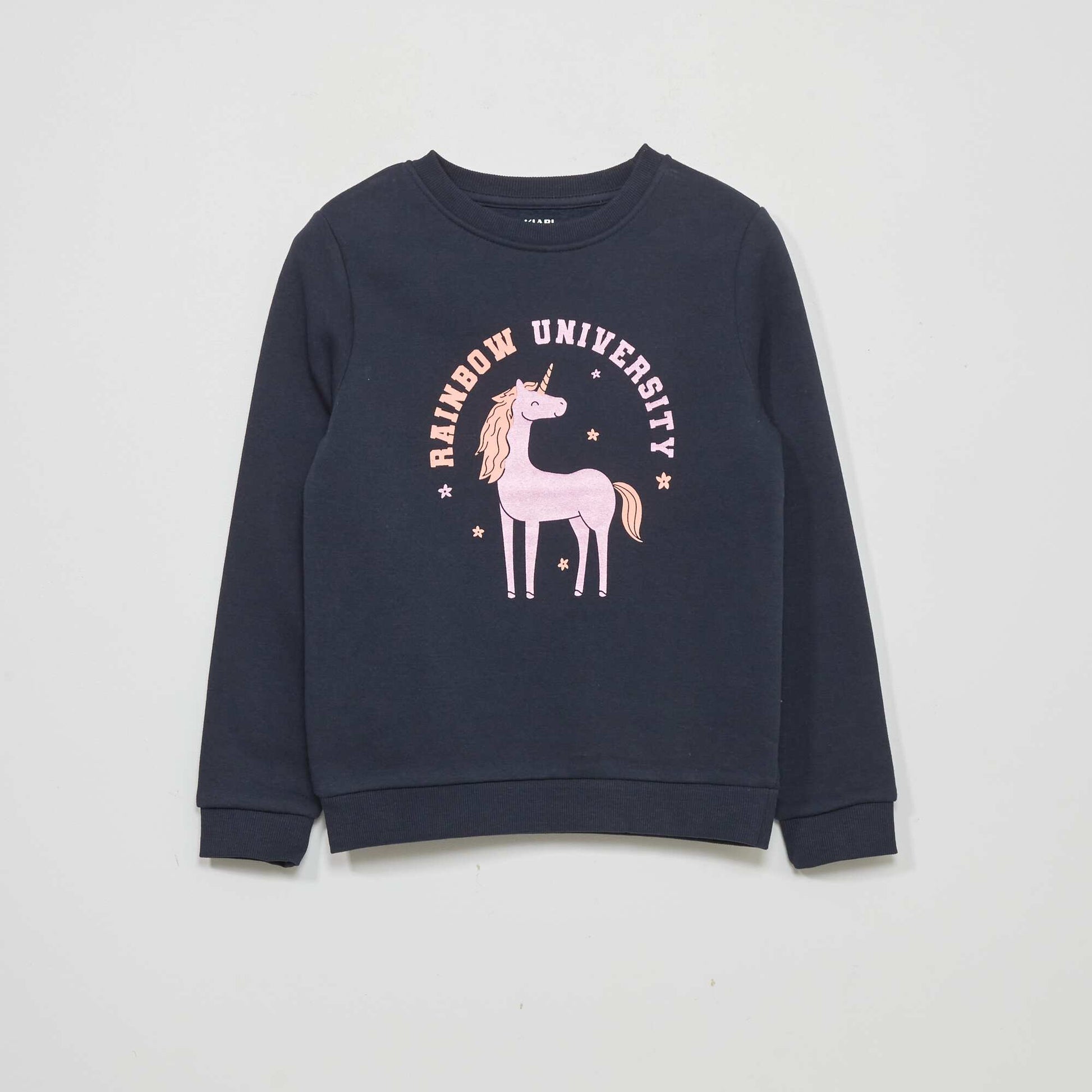 Printed sweatshirt BLUE