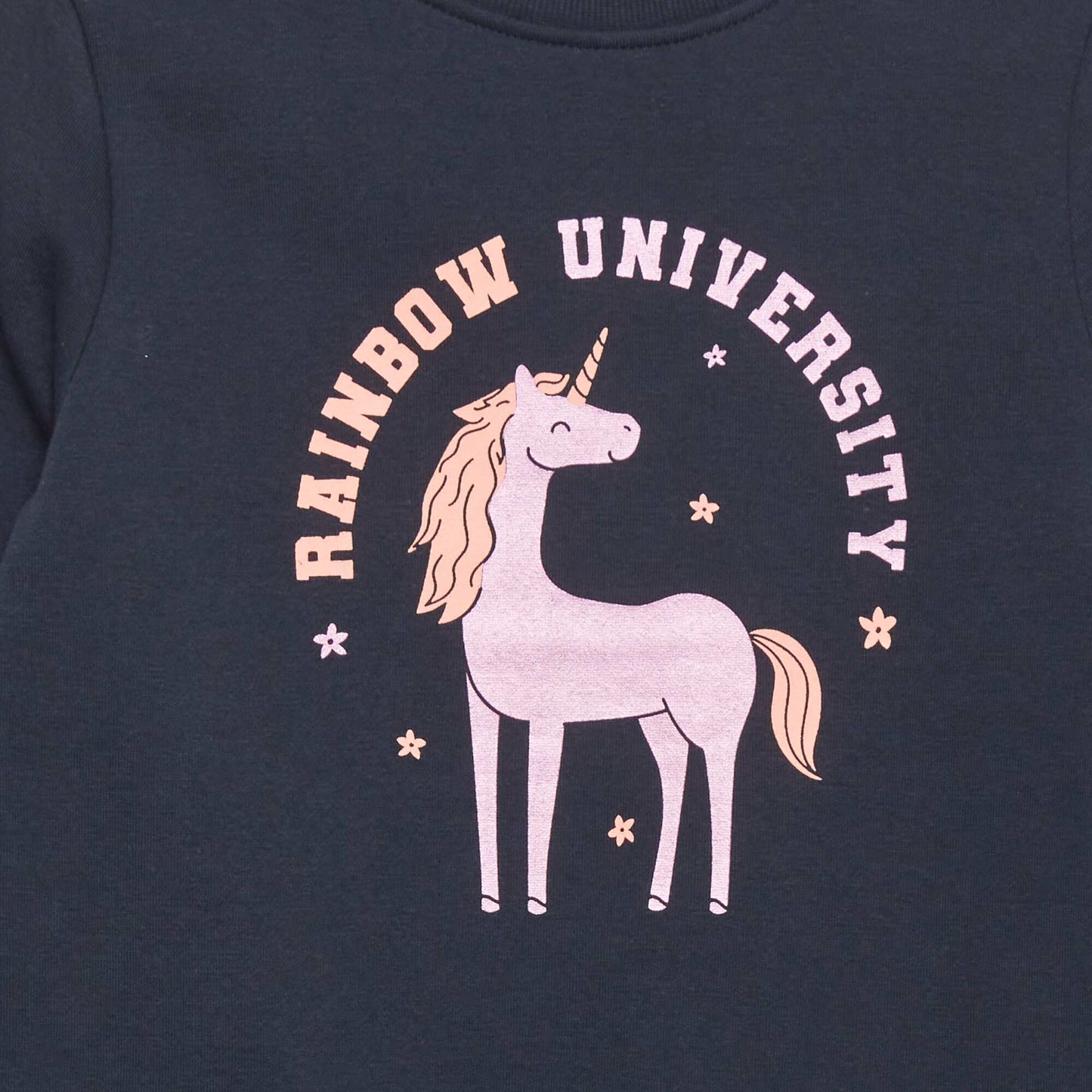 Printed sweatshirt BLUE