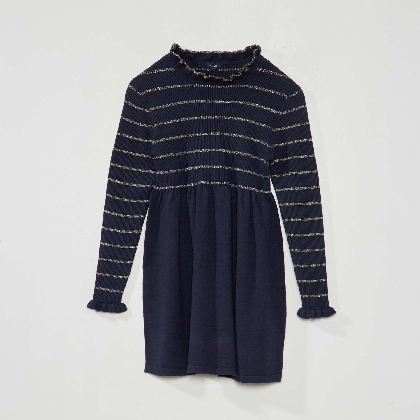 Striped sweater dress SAPP BLUE