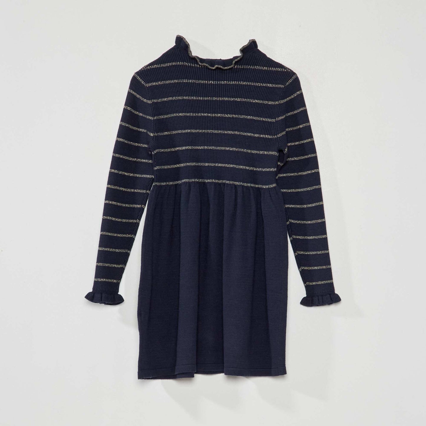Striped sweater dress SAPP BLUE