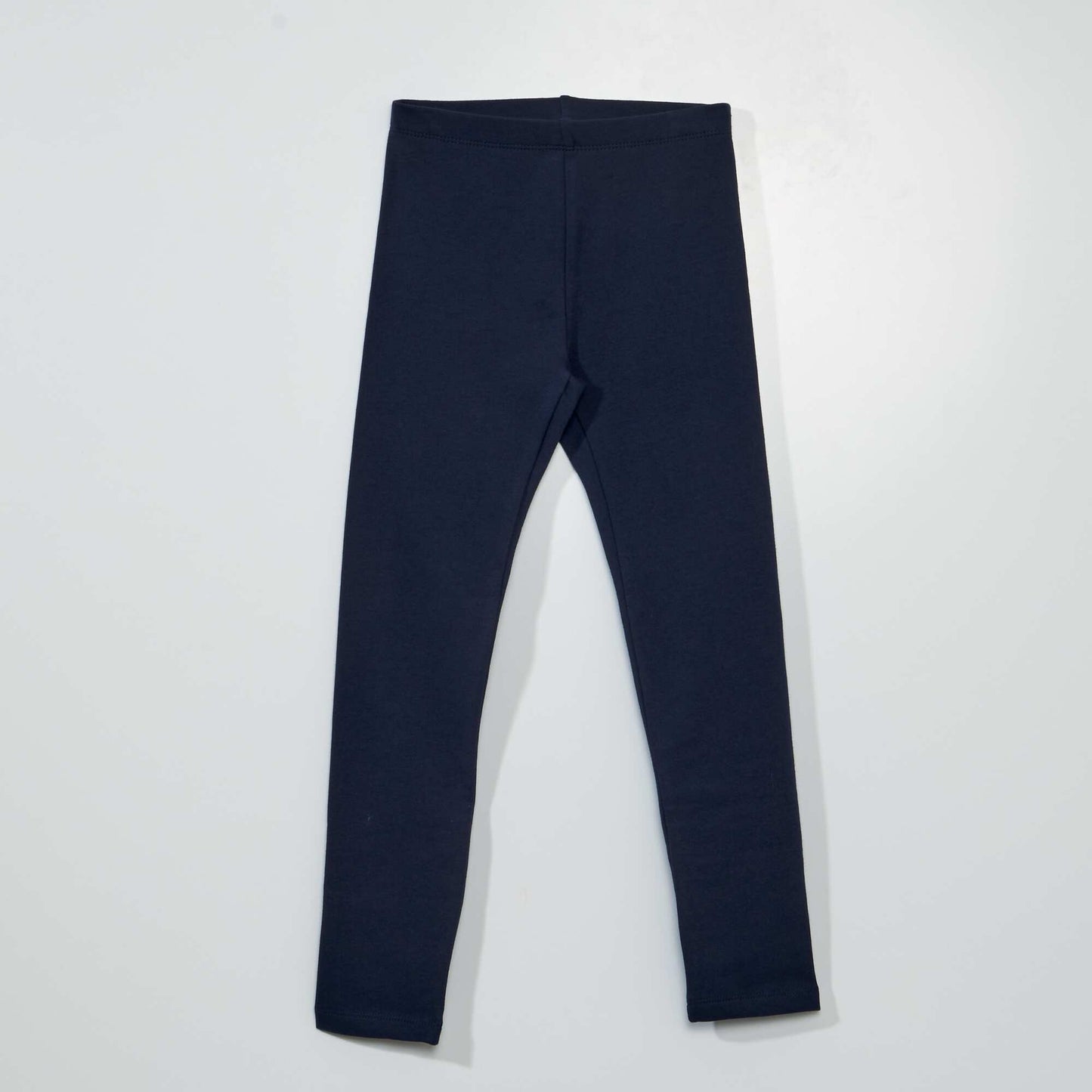 Warm leggings with elasticated waist BLUE