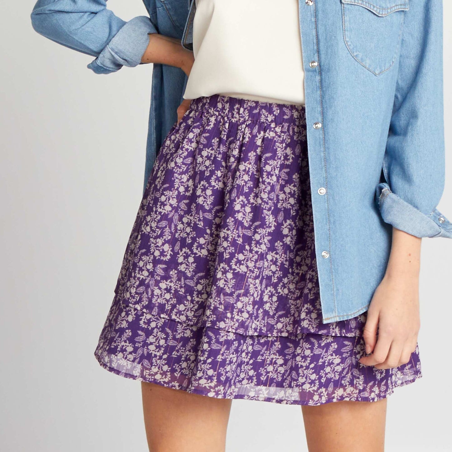 Short skirt PURPLE