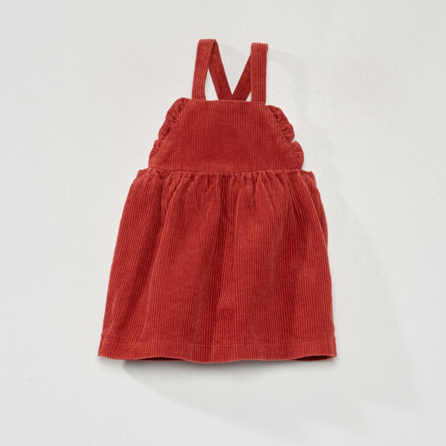 Corduroy dress RED