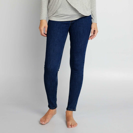 Super stretchy maternity jeans BLUE