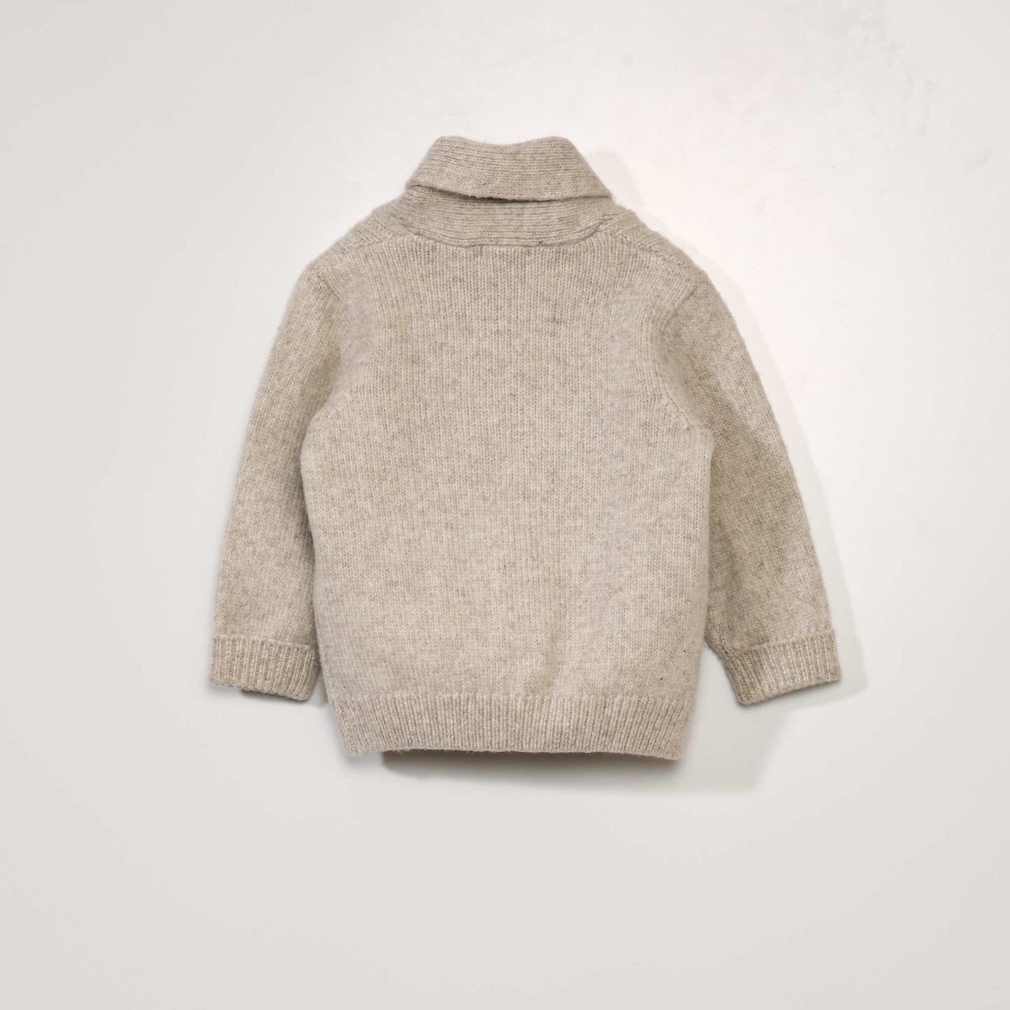 كارديغان مزخرف من التريكو BEIGE