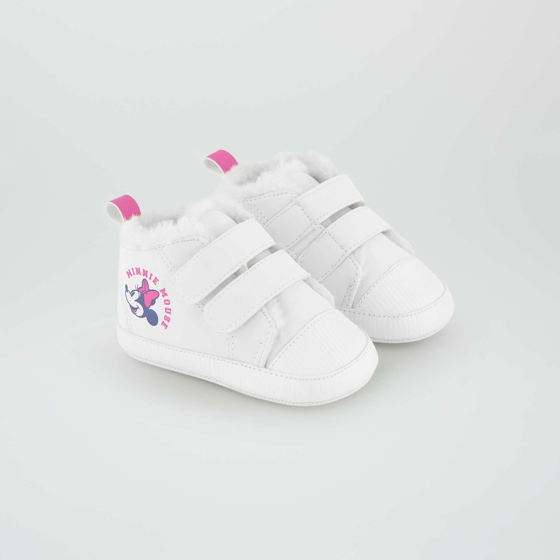 Minnie Mouse fur-lined trainers EGG MIN