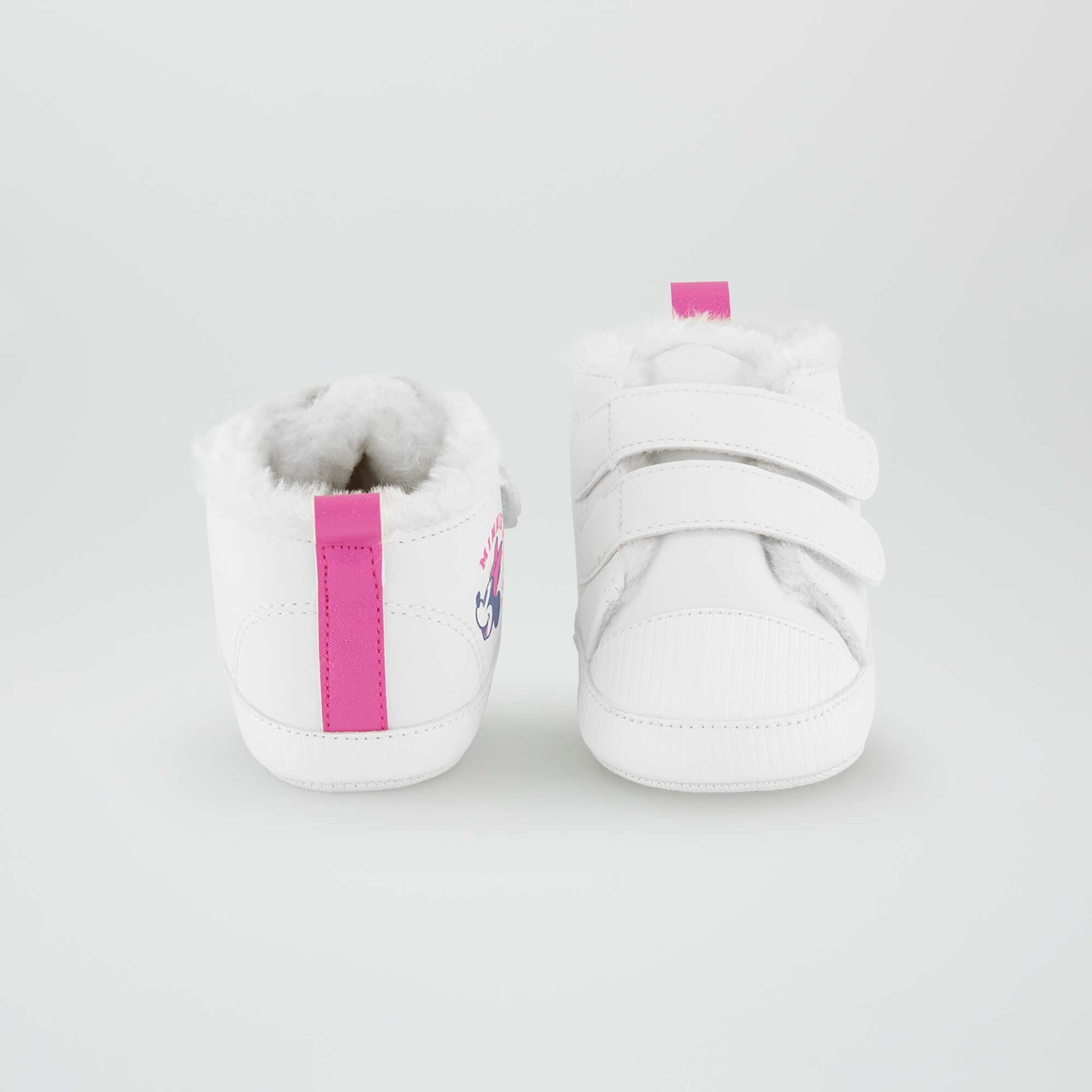 Minnie Mouse fur-lined trainers EGG MIN